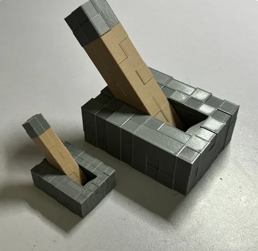 Mini Minecraft Lever 