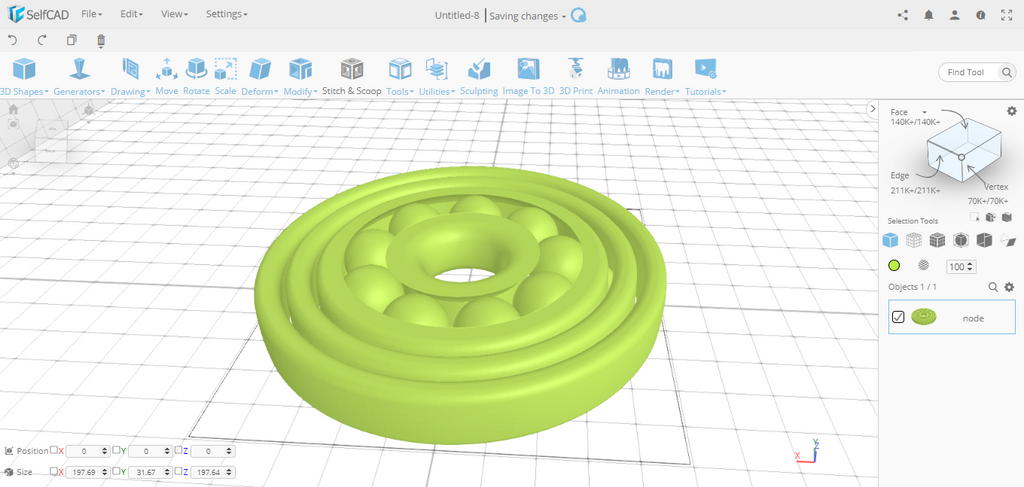 Fidget 3D model