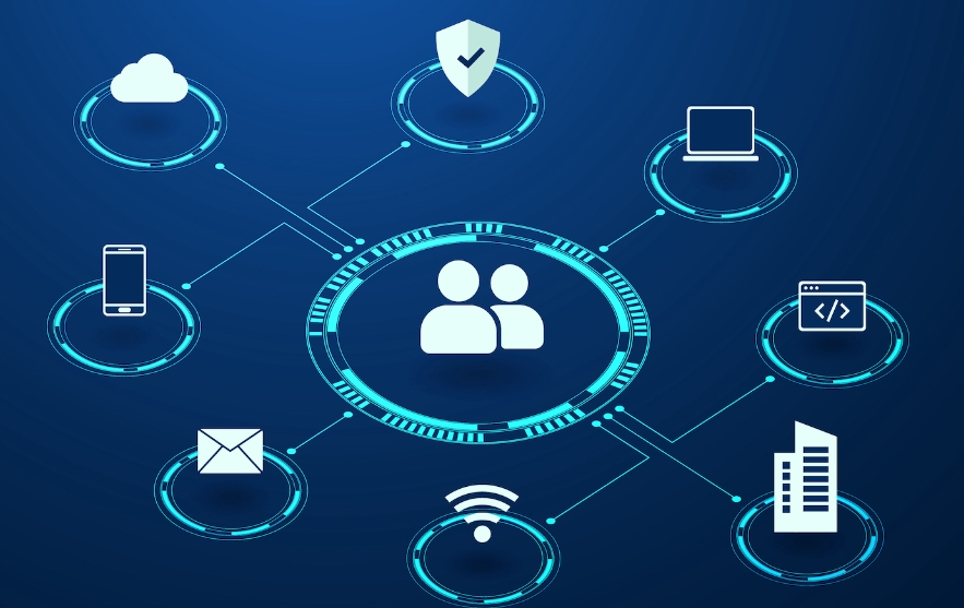 Cyber security concept