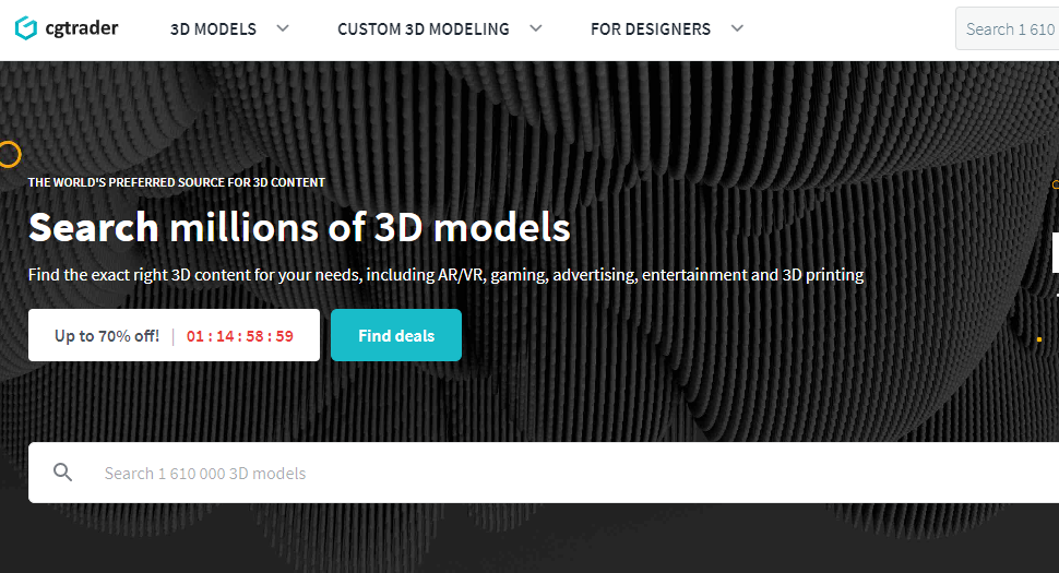 3D model website