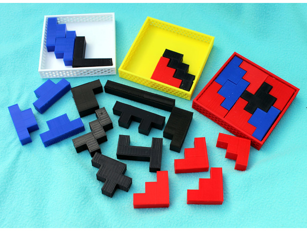 3D printed puzzles