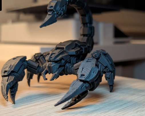 Highly Detailed Robotic Scorpion