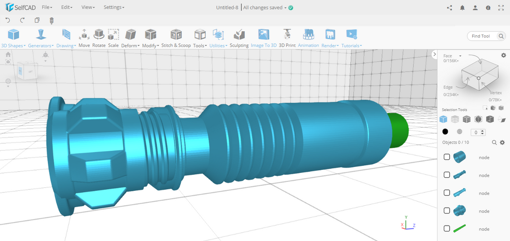 Lightsaber 3d model
