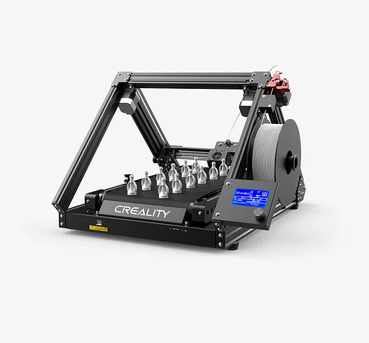 The Creality CR-30 3DPrintMill, a popular conveyor belt 3D printer