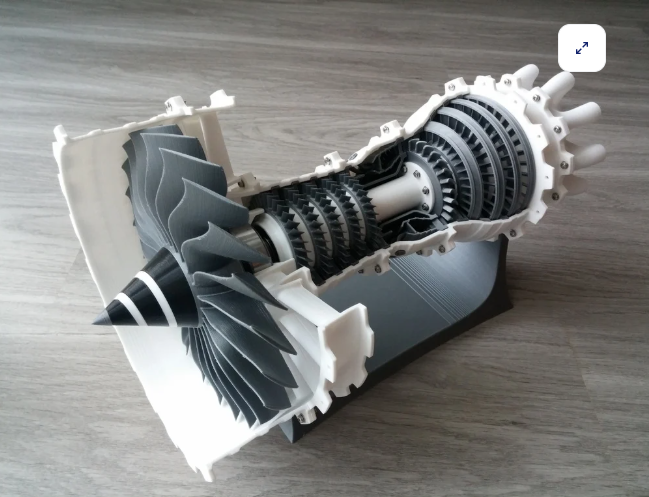 3D Printable Jet Engine 
