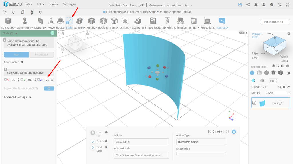 Scaling the model