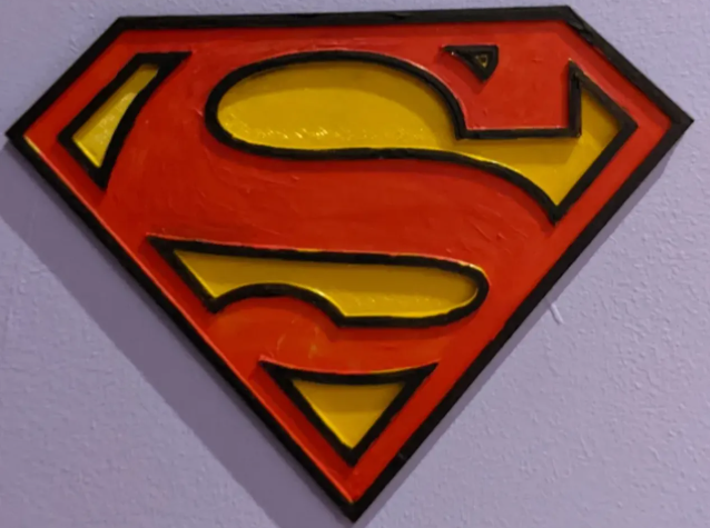 Superman Logo Wall Plaque