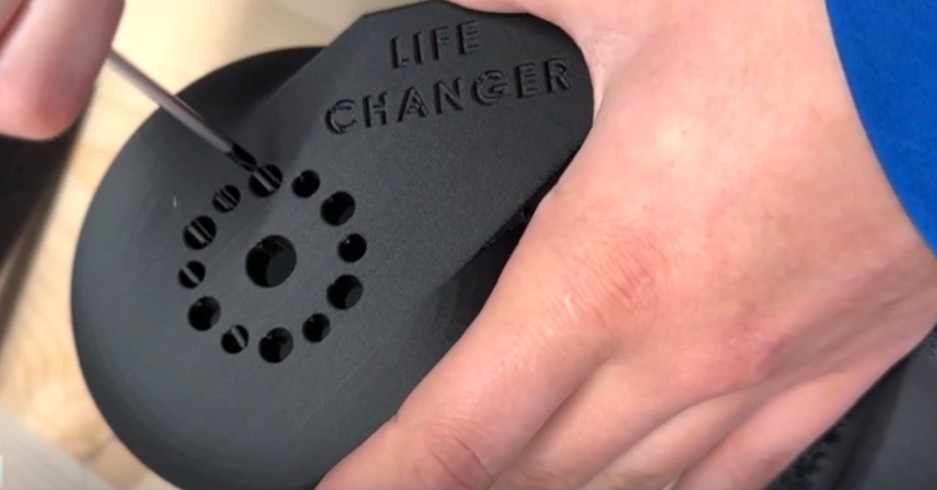 3D printed limb