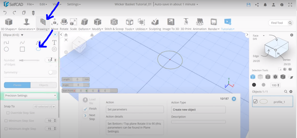 Explaining the Technical Drawing Process