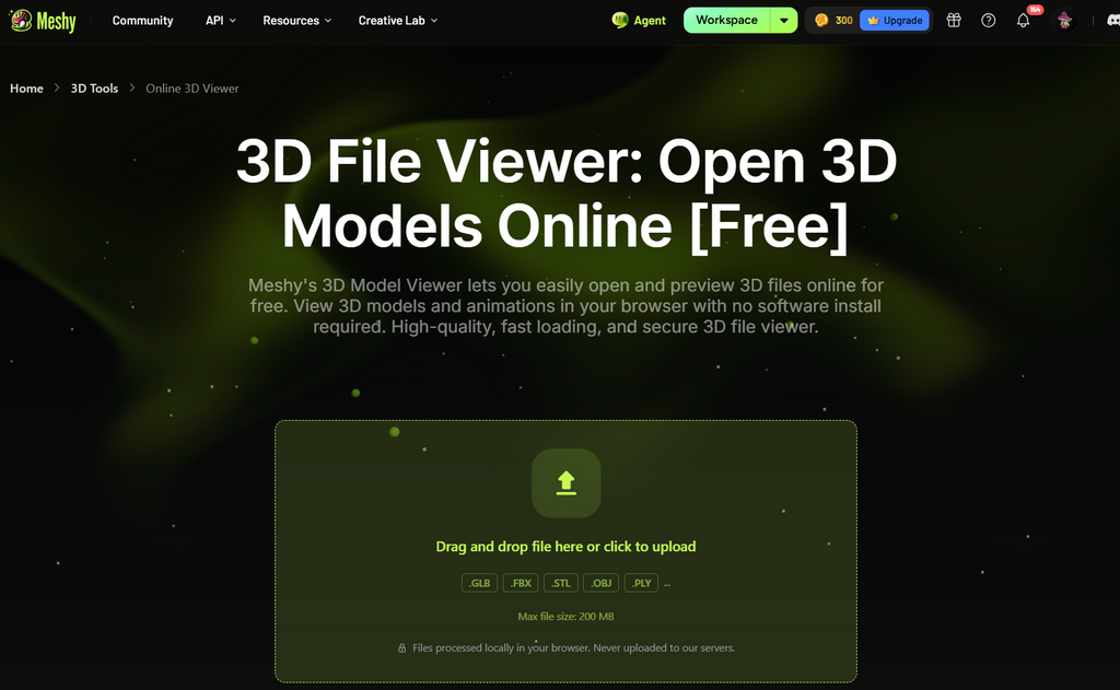 3D viewer