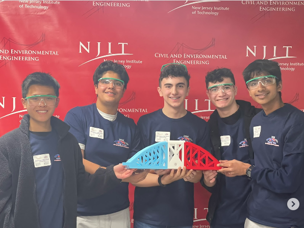 Men holding 3D printed files