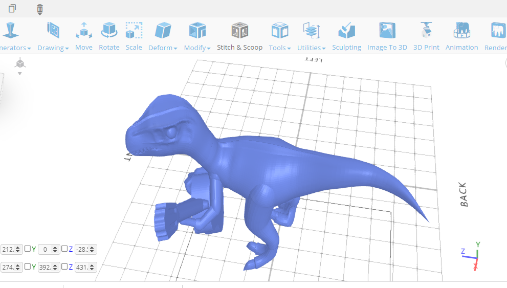 3D Sculpting in SelfCAD