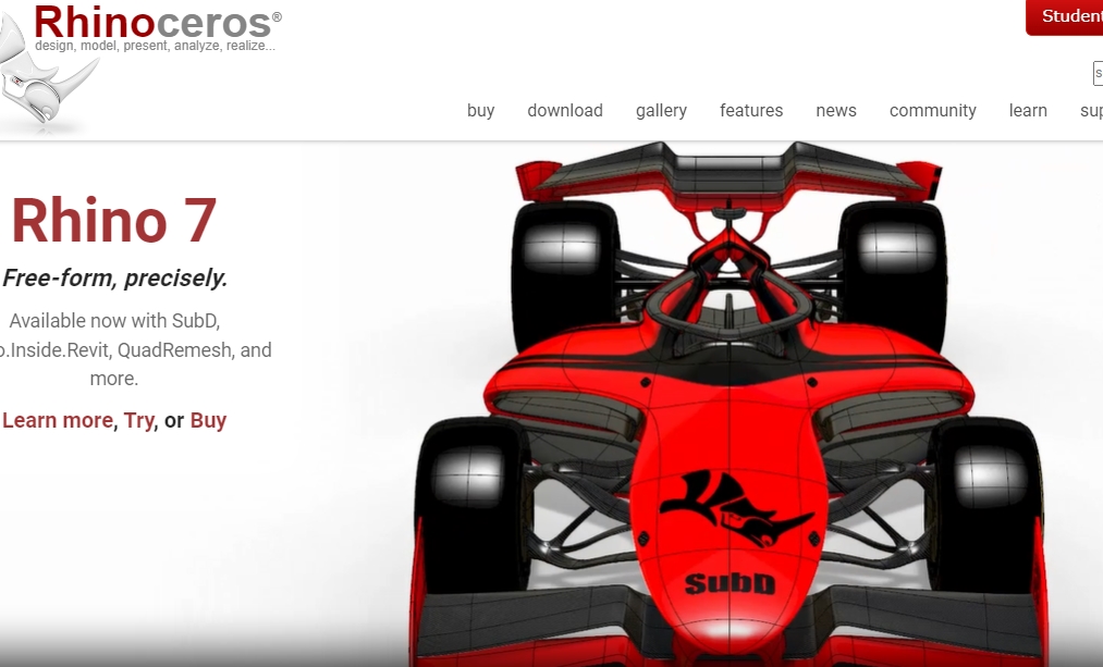 3D designing in rhinoceros