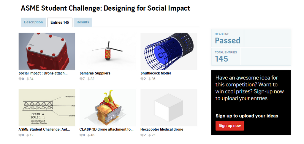 GrabCAD Student Challenges