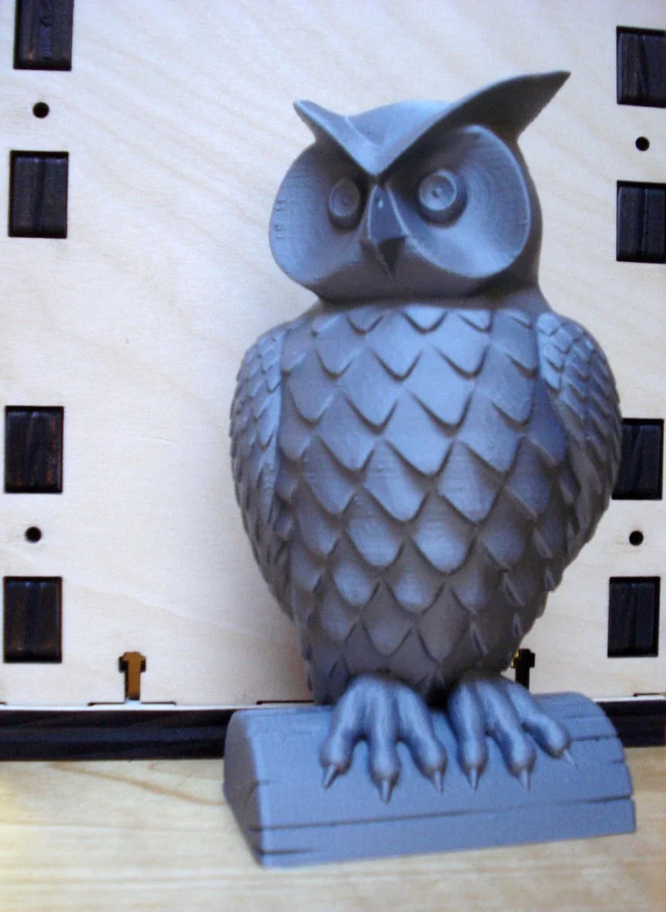 Owl statue