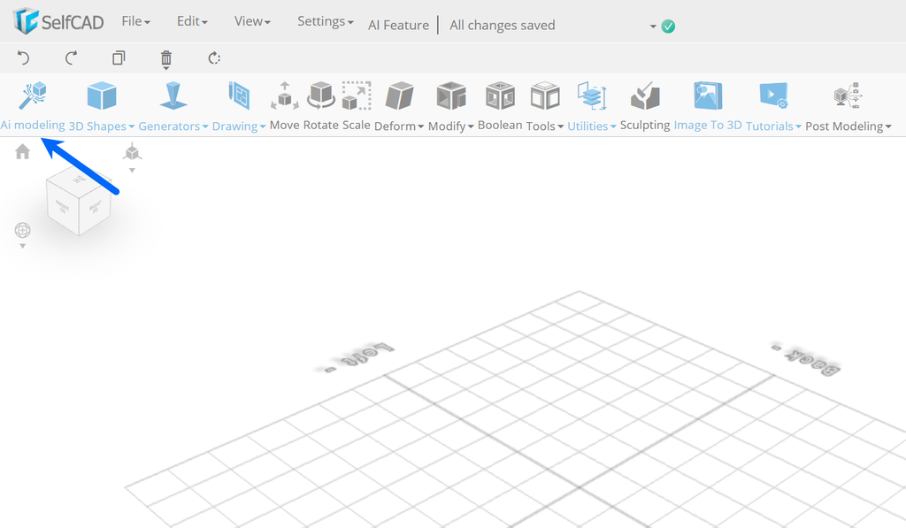 AI Modeling Feature