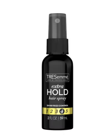 Tresemme Tres Two Extra Hold Hairspray, utilized by 3D printing enthusiasts for consistent print bed grip.
