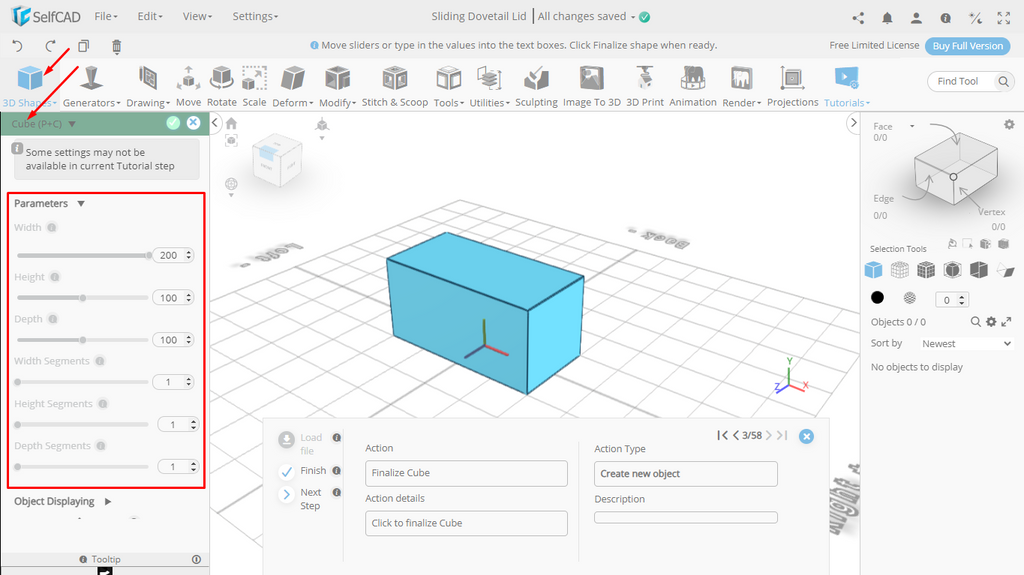 3D shapes