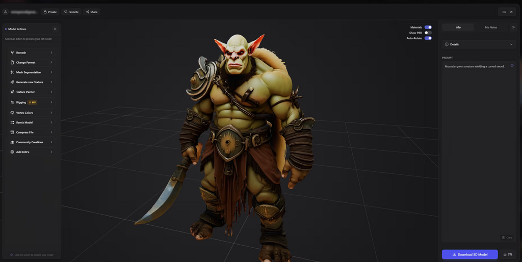 3D AI Studio