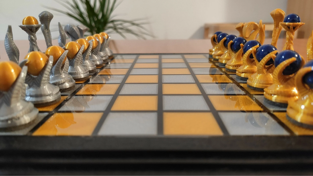 Chess Set - 3D Model by capedghost