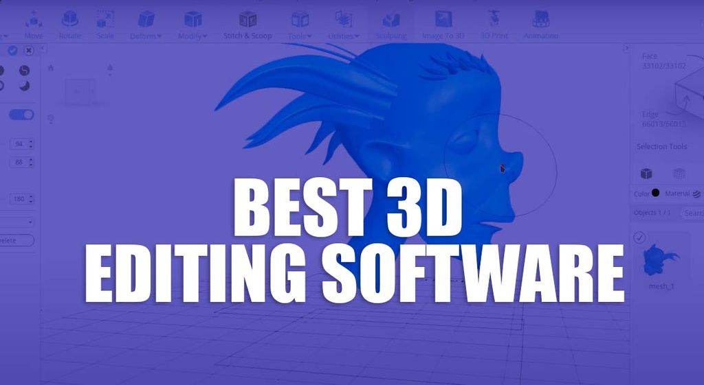 Best 3d editing software