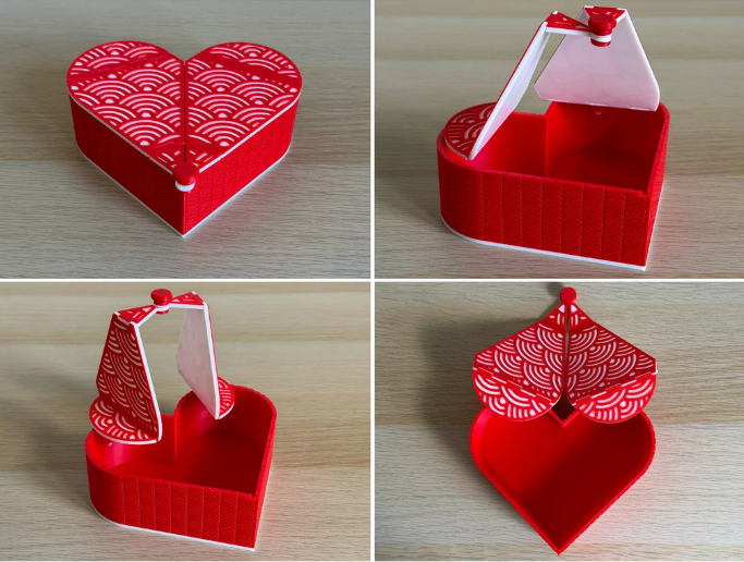 Romantic Heart Box