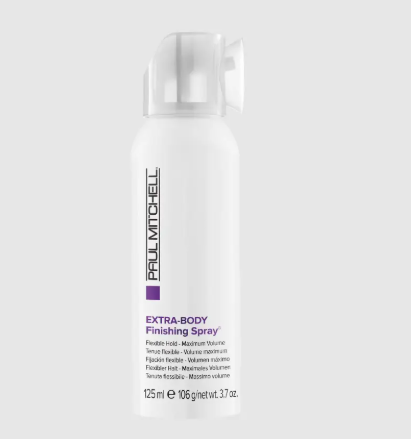 Paul Mitchell Extra-Body Finishing Spray, a premium choice for avoiding sticky residue on 3D printer beds.