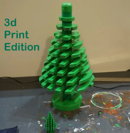 Big LEGO Christmas tree