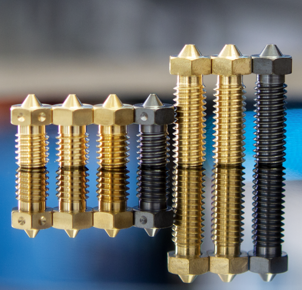 3D printer nozzles