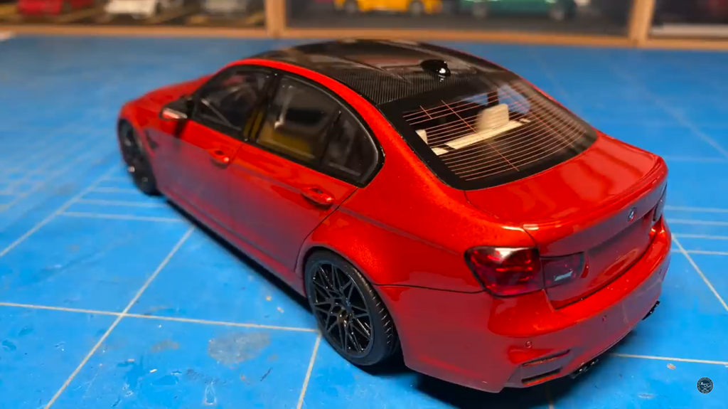 Image of Red color BMW F80 M3
