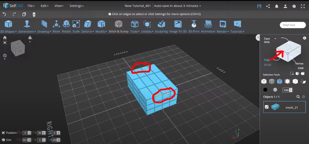 Selection modes