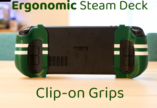 Ergonomic Steam Deck Grips