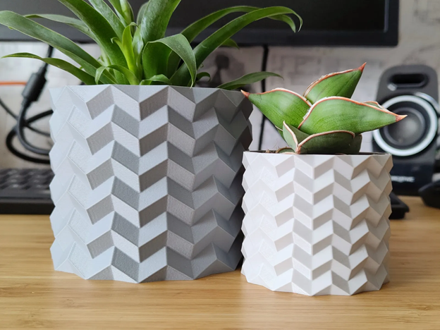 Gerometric Origami Flower Pot