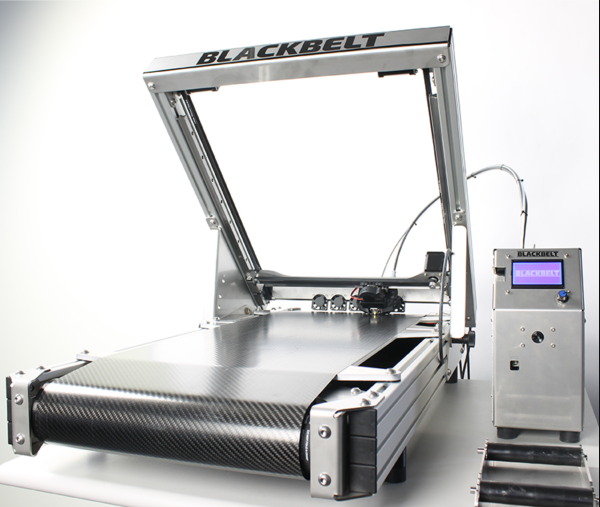 The industrial-grade Blackbelt 3D Printer