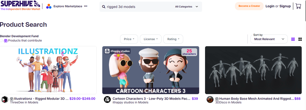 Blender Market