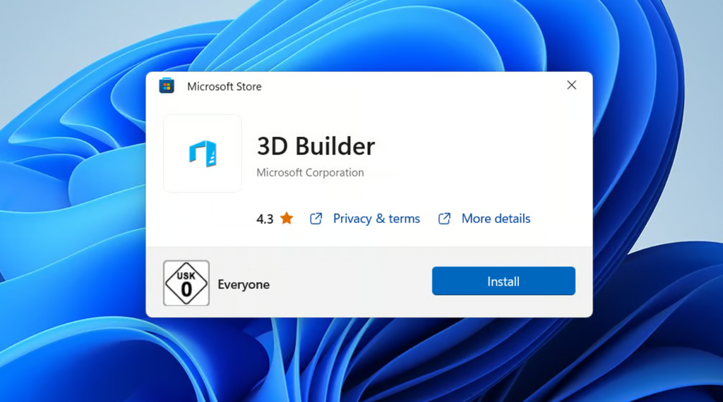 3D Builder