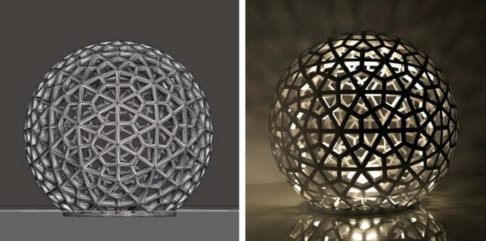 Tessellation for encoding the surface data