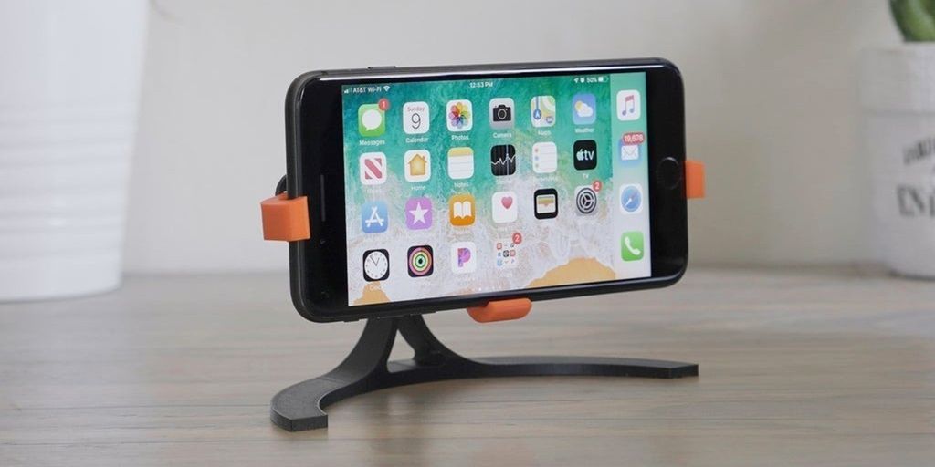 AI-Designed Phone Stands