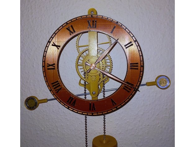 Self-Winding Pendulum ClockÂ