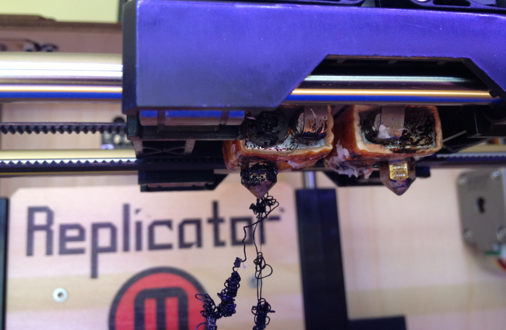 Extruder jamming
