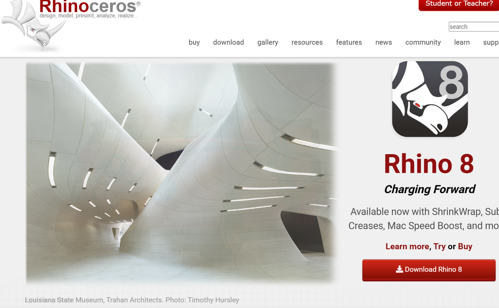 Rhinoceros software