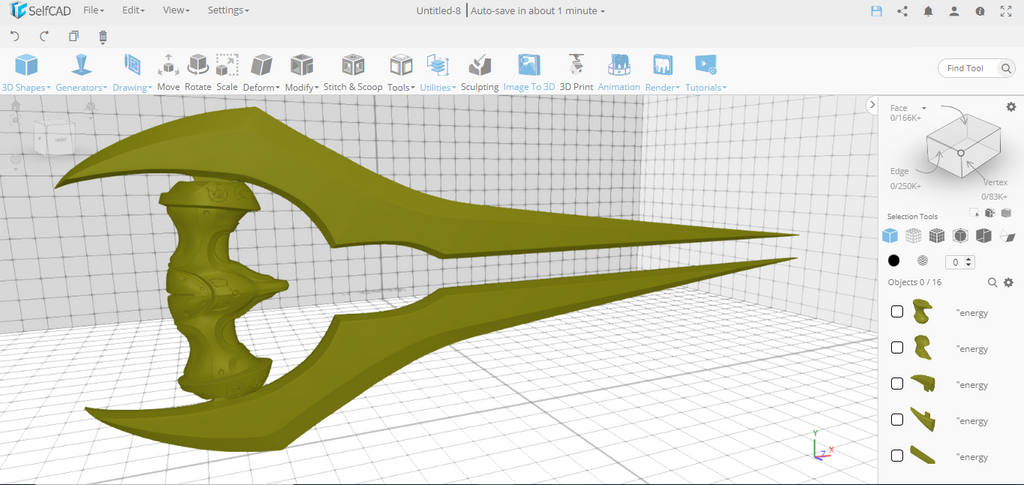 Halo Plasma 3D model