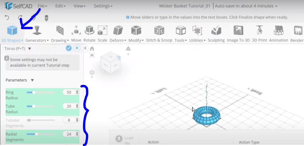Designing a torus