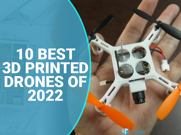 Best 3d printed deals drone