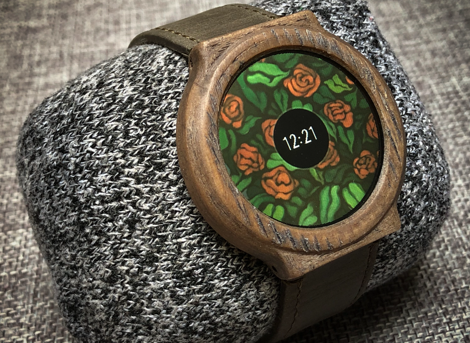 Smartwatch 3D model designed and 3D printed