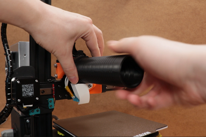 maintenance on a 3D printer's cooling fan assembly to help reduce operational noise
