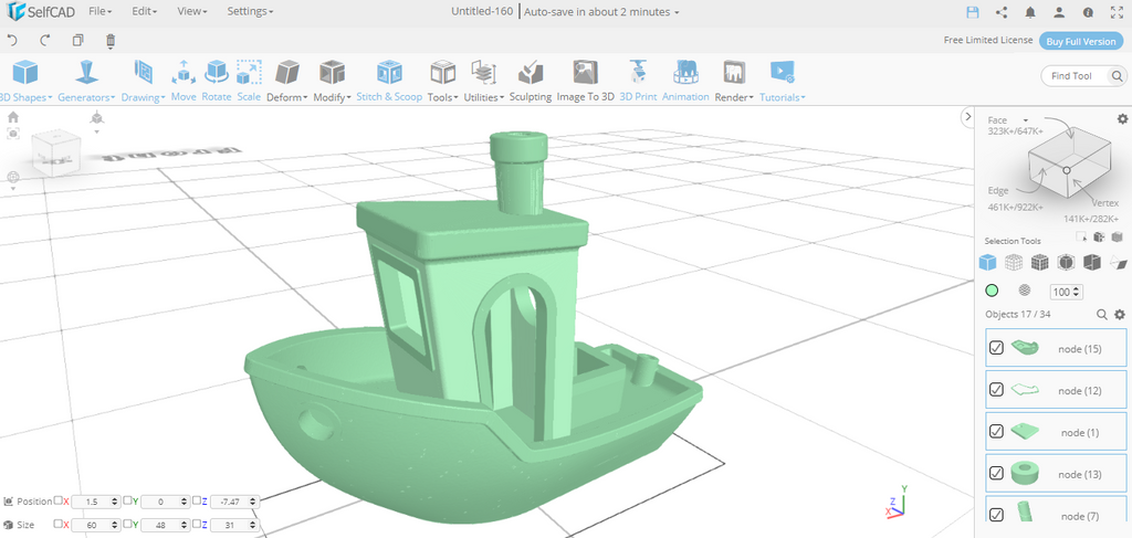 3D Benchy