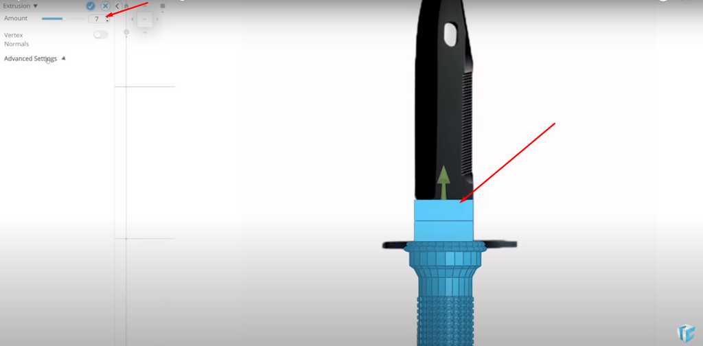 Setting the amount settings