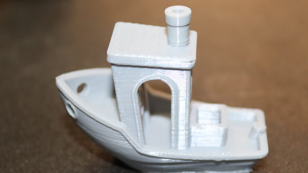 3D printed benchy