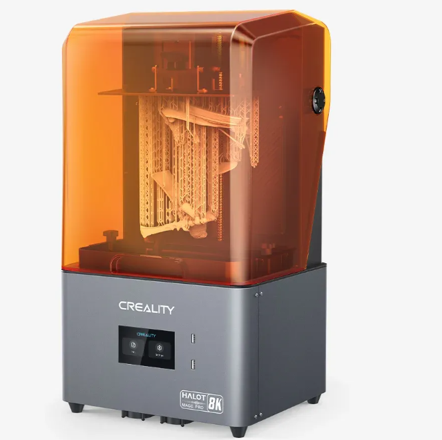 Creality Halot-Mage Pro resin 3D printer.